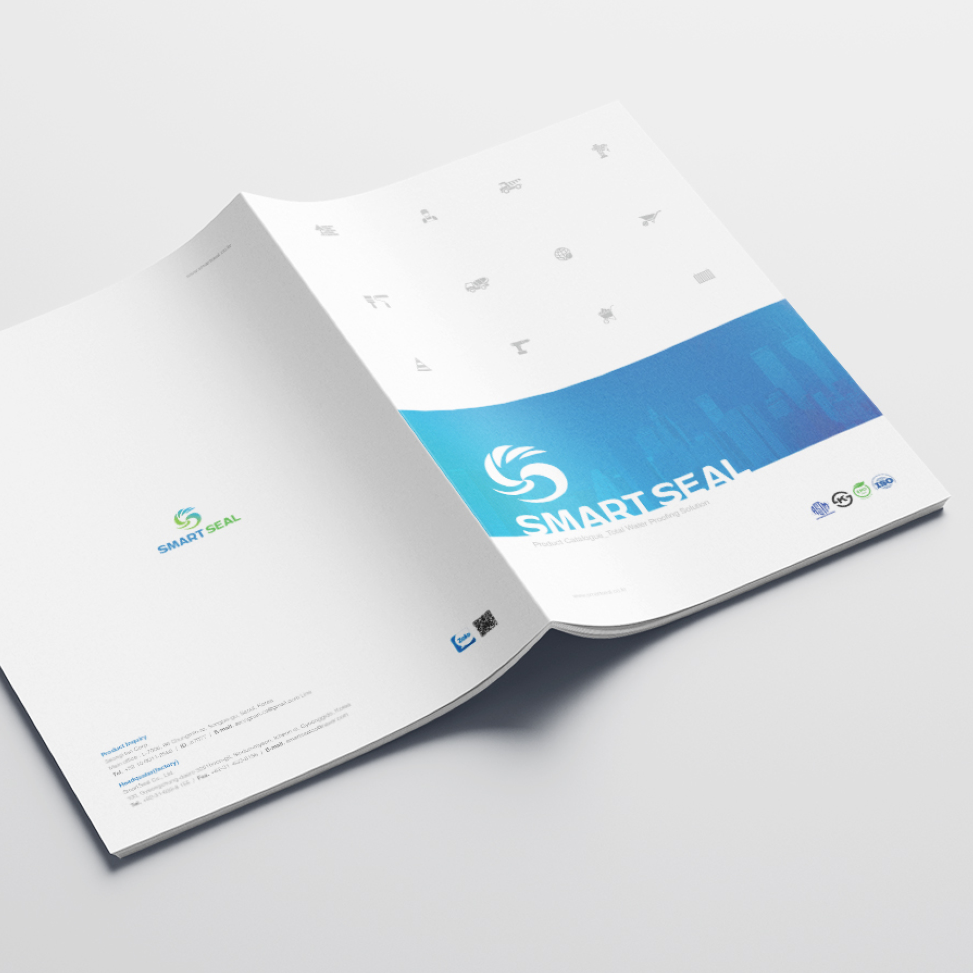 디자인 포트폴리오 스마트씰 카탈로그